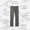 Butterblu Layla – Leggings, 4 Pack Organic Cotton Pants for Girls(Stone Camo)
