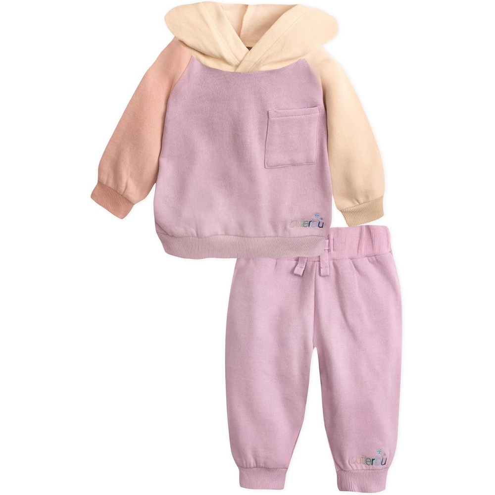 image:imageButterblu Patch 2piece Colorblock Hoodie and Jogger Set Organic Cotton