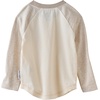 Butterblu Rookie 3-Pack 100% Organic Cotton Long Sleeve Baseball T-Shirt(Natural)