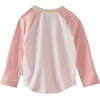 Butterblu Rookie 3-Pack 100% Organic Cotton Long Sleeve Baseball T-Shirt(Sorbet)